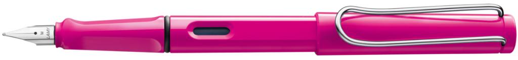 Pink Lamy Safari Fountain Pen